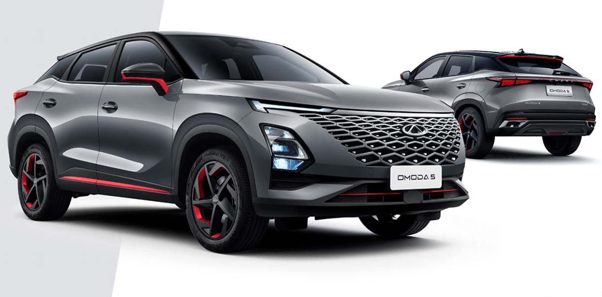 Chery: voormalige Nissan fabriek wordt exporthub CheryOmoda5witteAchtergrond