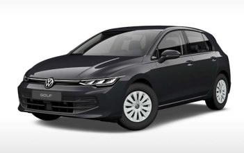 VolkswagenGolfWitteAchtergrond