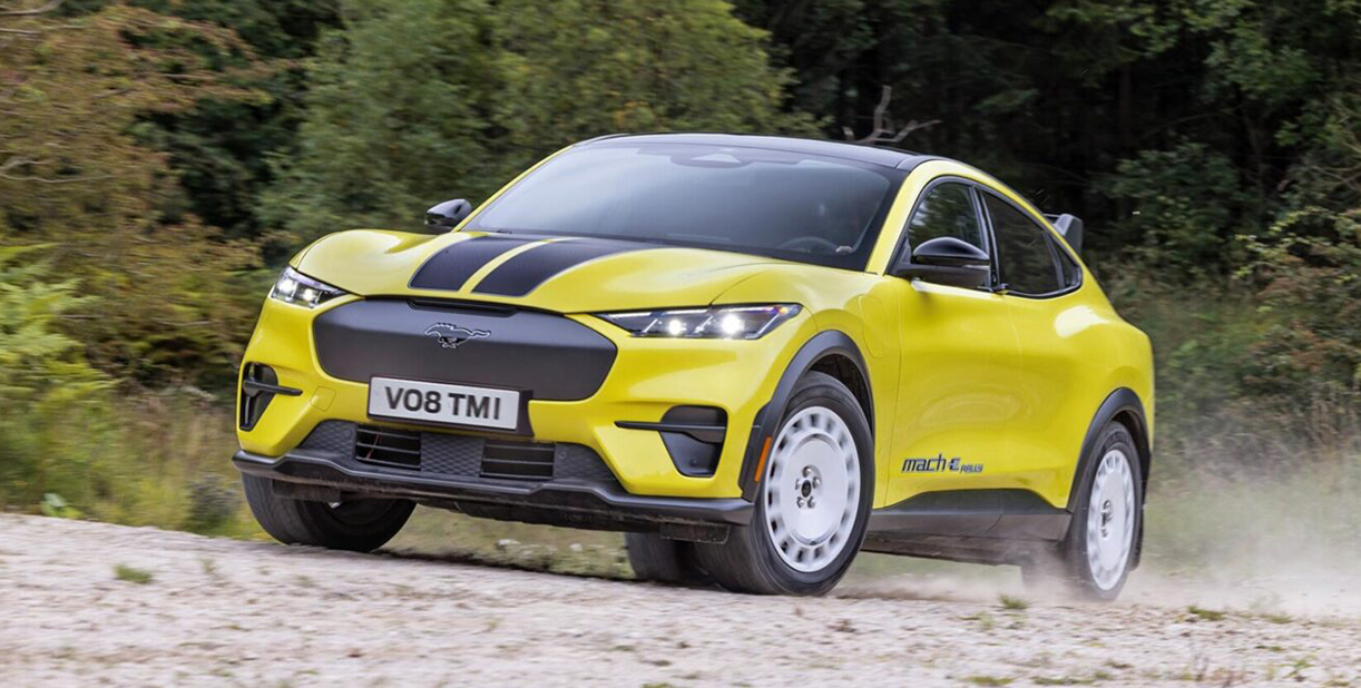 Spectaculaire Ford Mustang Mach-E Rally kost 65.200 euro FordMustangMachErally