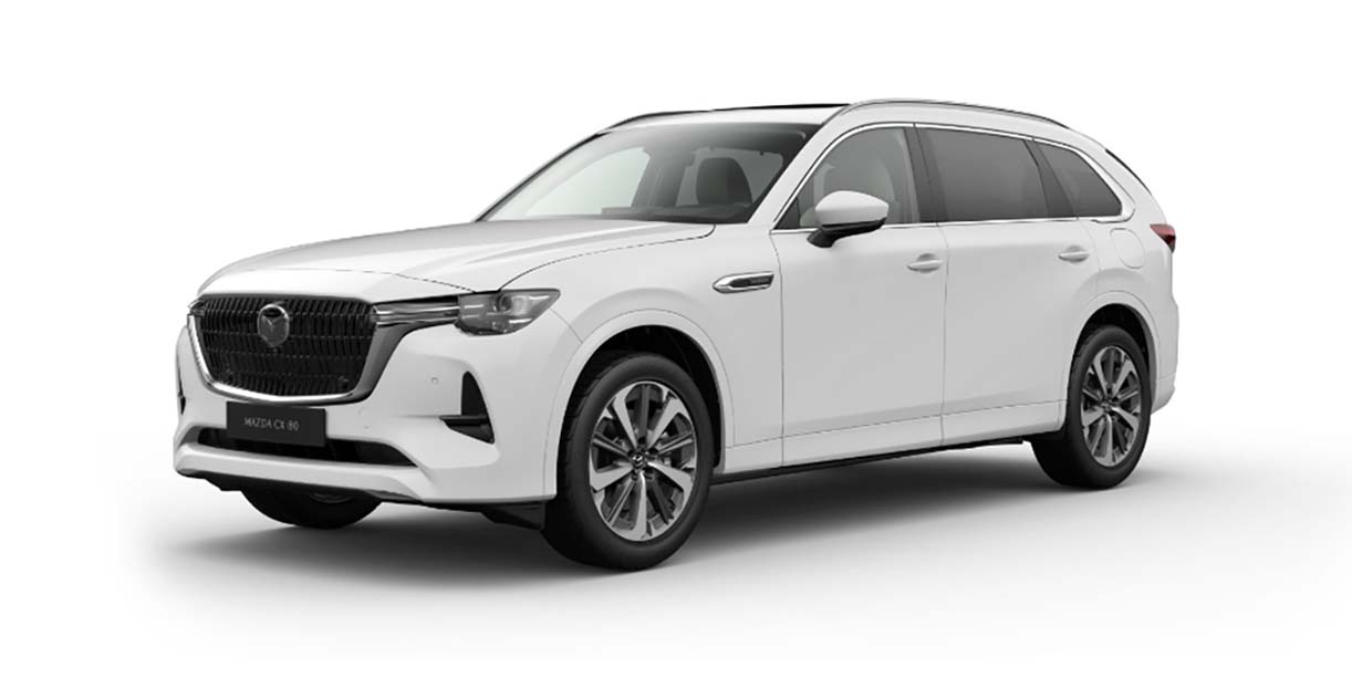 MazdaCX80witteAchtergrond