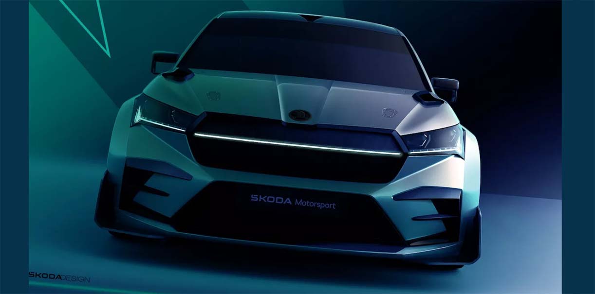 SkodaEnyaqRSraceSchets