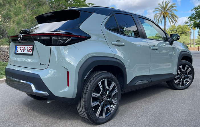 ToyotaYarisCrossUpdateTest2