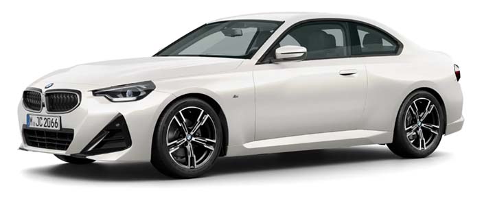 BMW2serieCoupéWitteAchtergrond