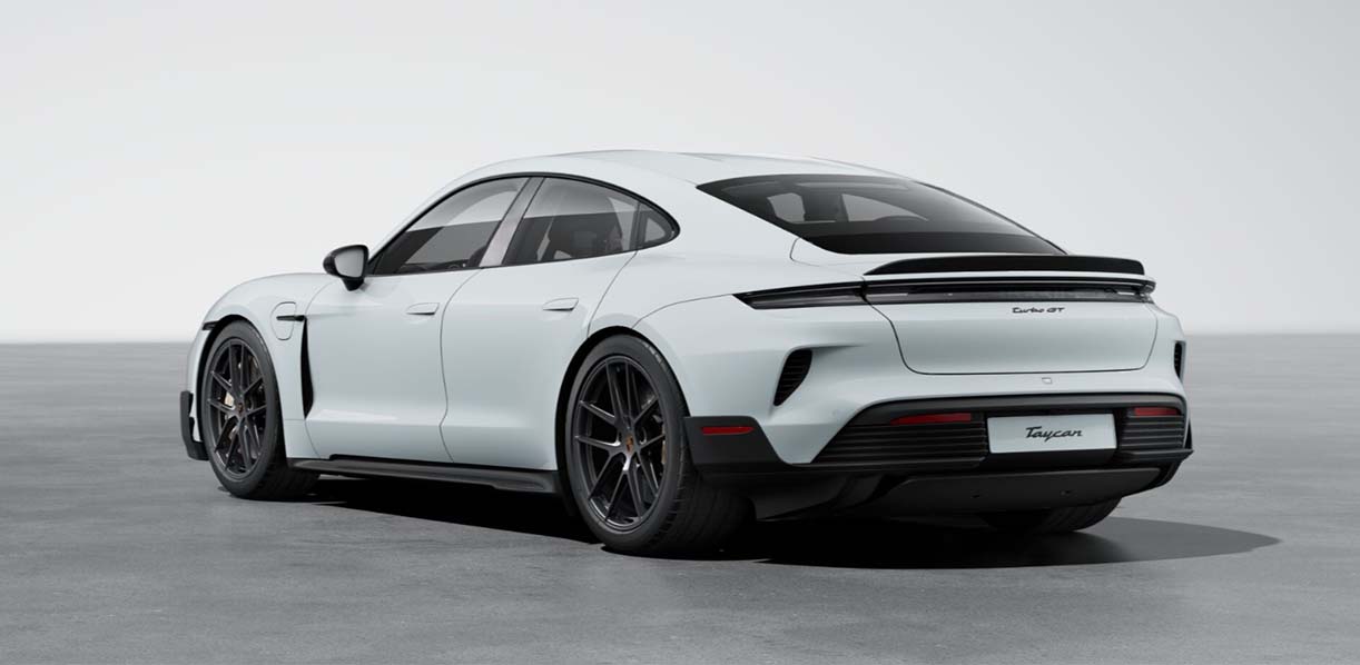 PorscheTaycanWitteAchtergrond