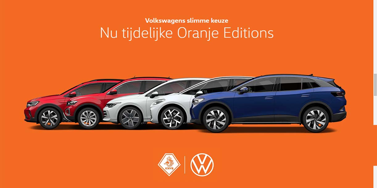 Meer voor minder: de Oranje Editions van Volkswagen VolkswagenOranjeEditions