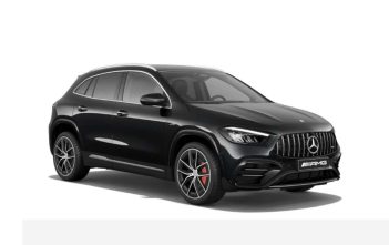MercedesAMGglaWitteAchtergrond