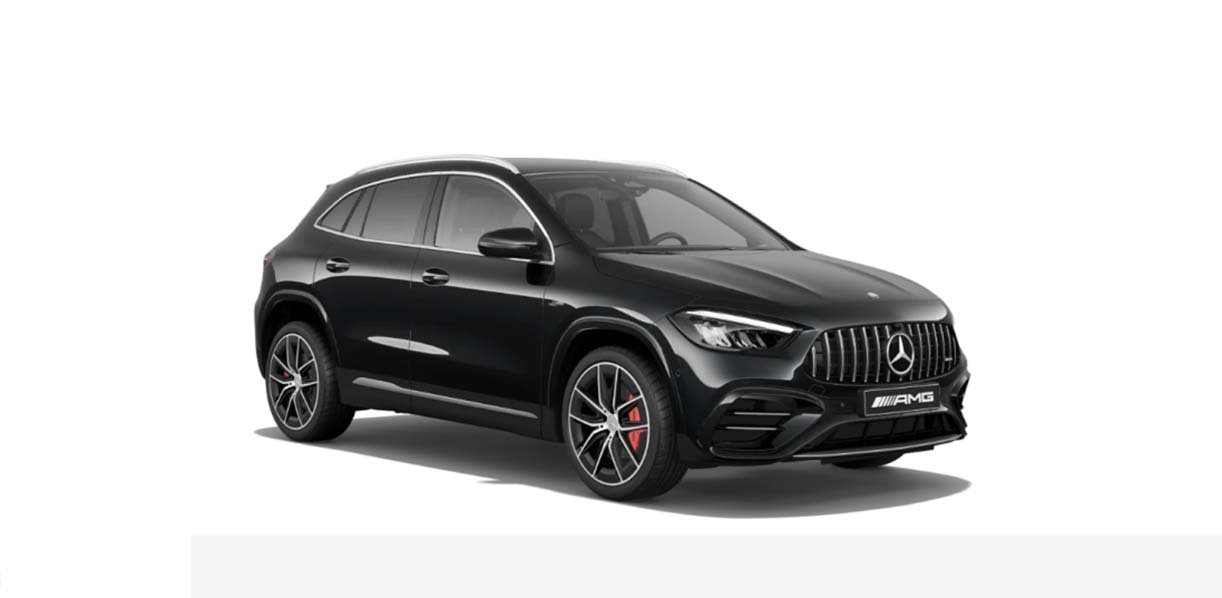 MercedesAMGglaWitteAchtergrond