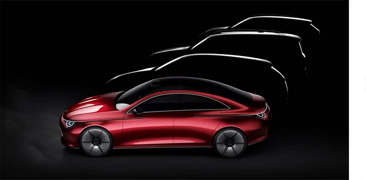 Mercedes: elektrische CLA komt in 4 smaken MercedesBenzCLAelectricDerivaten