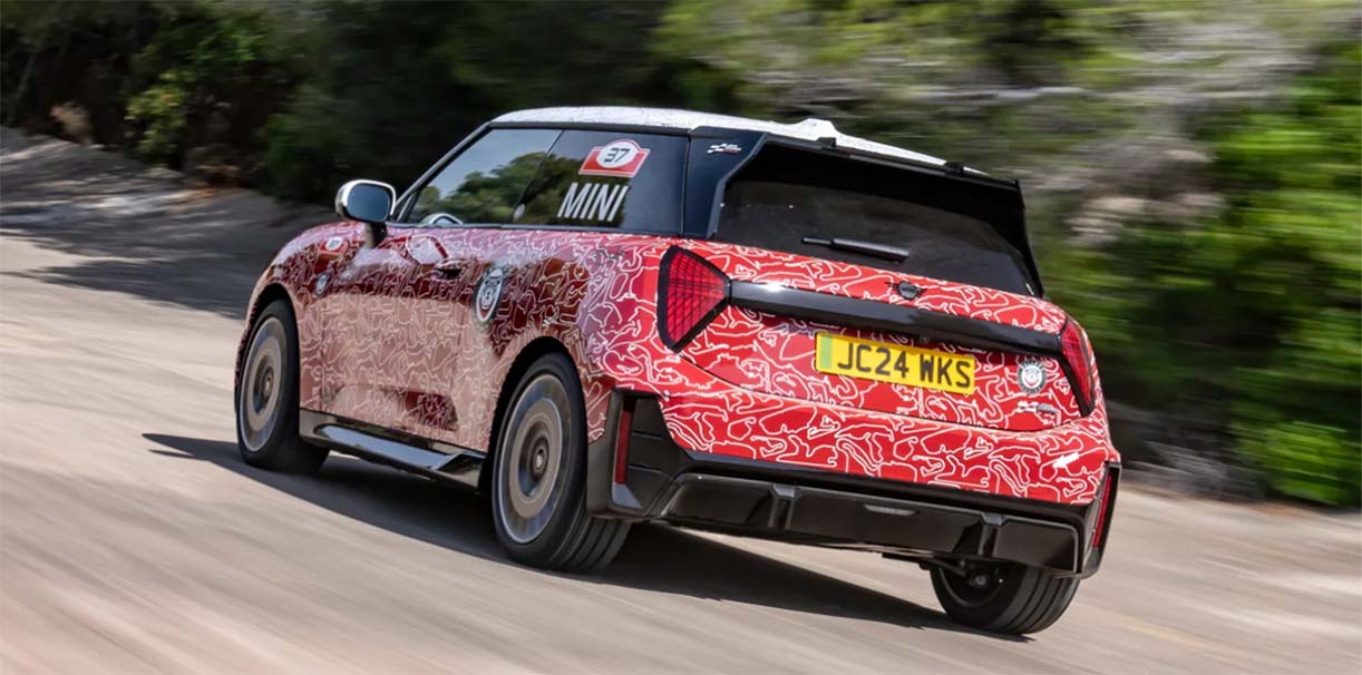 Mini plaagt met elektrische Cooper JCW MiniCooperJCWePrototype5