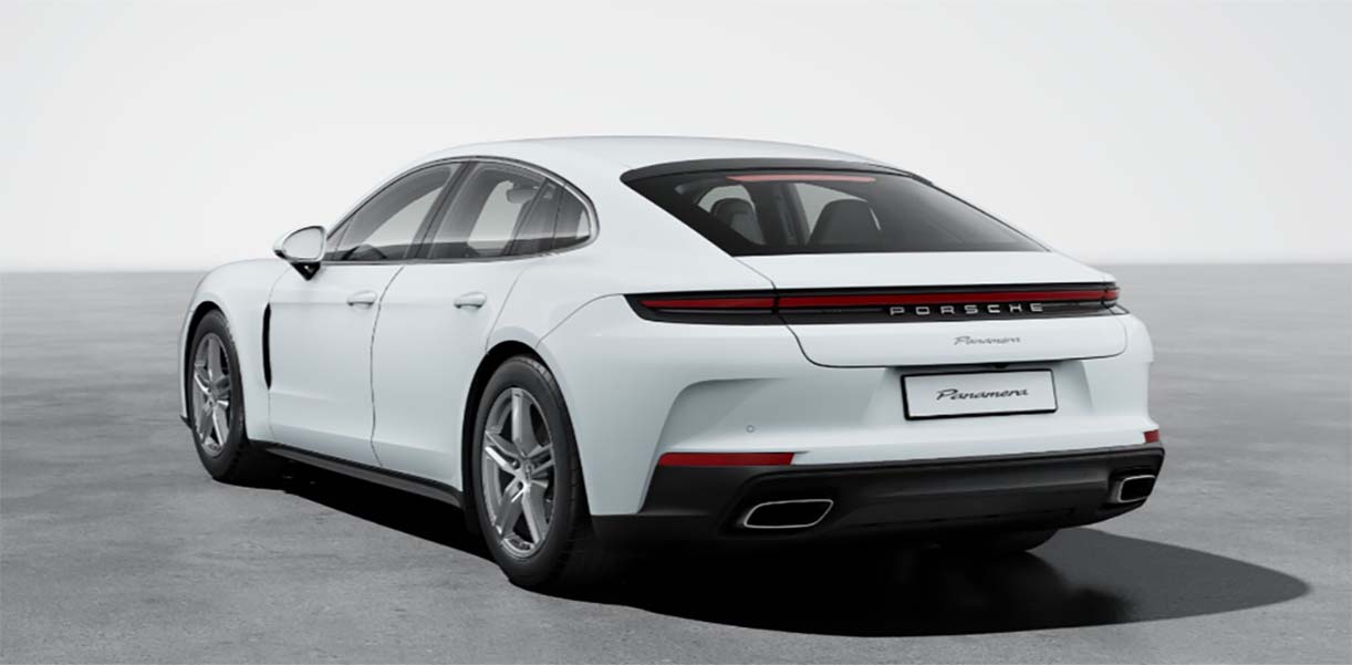 PorschePanameraWitteAchtergrond