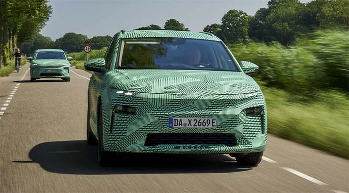SkodaElroqPrototypeTest