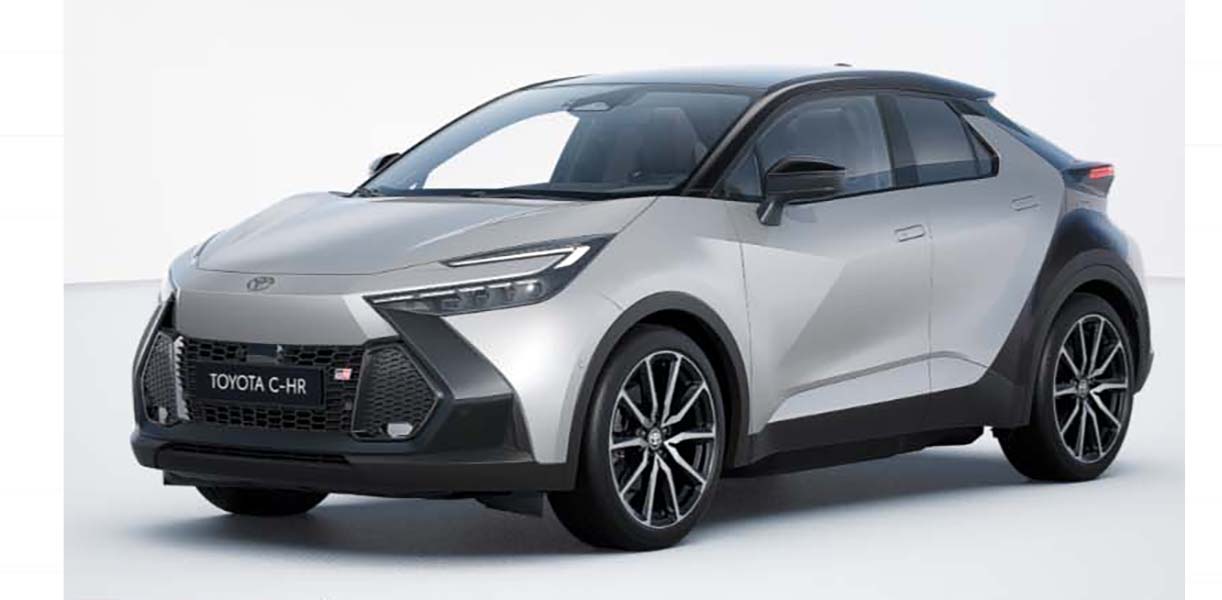 Toyota C-HR doet 1 miljoen in Europa ToyotaCHRwitteAchtergrond
