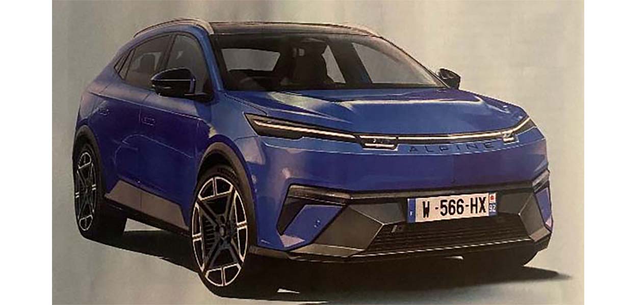 Alpine: elektrische SUV wordt realiteit AlpineA390computertekeningKdef