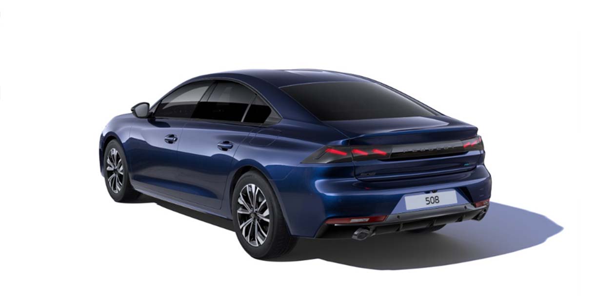 Peugeot508witteAchtergrond