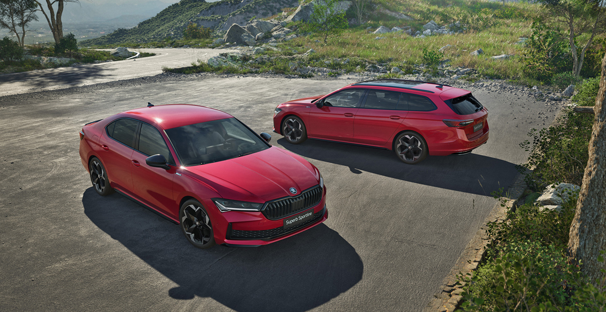 Skoda introduceert de Superb Sportline Business SkodaSuperbSportlineBusiness