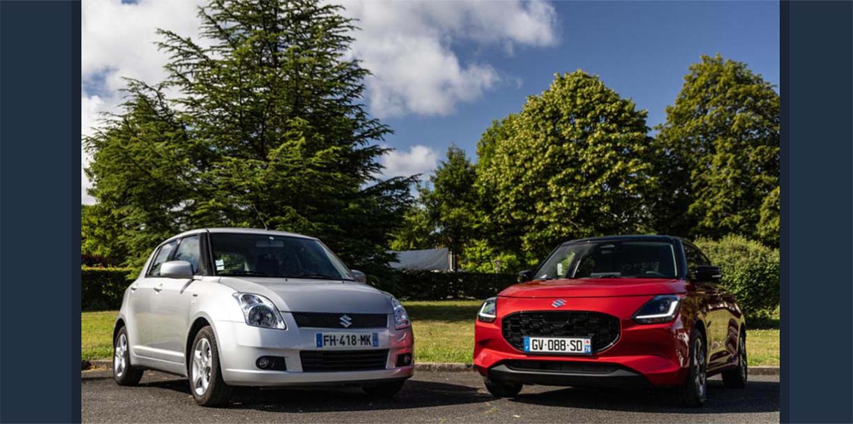 20 jaar Suzuki Swift: zoek de verschillen SuzukiSwiftOudNieuw2