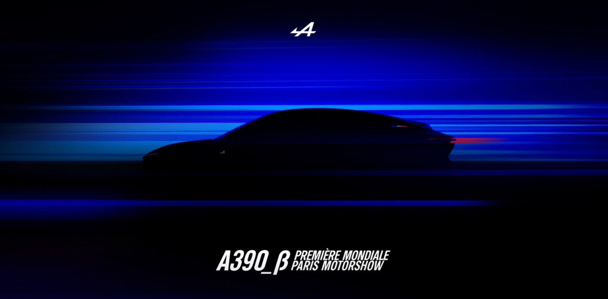 SHOW CAR ALPINE A390 SAVE THE DATE