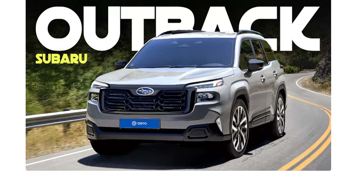 SubaruOutback2025computertekening