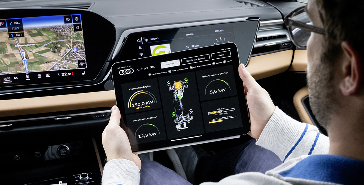 MHEV plus: the next generation of hybridization at Audi