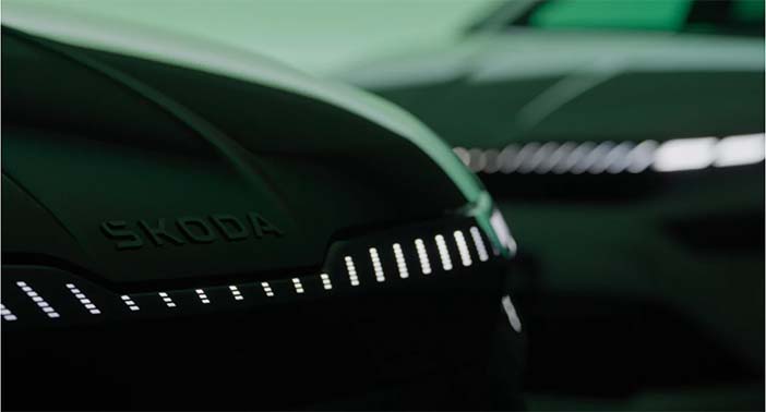 SkodaEnyaqFacelifteTeaser