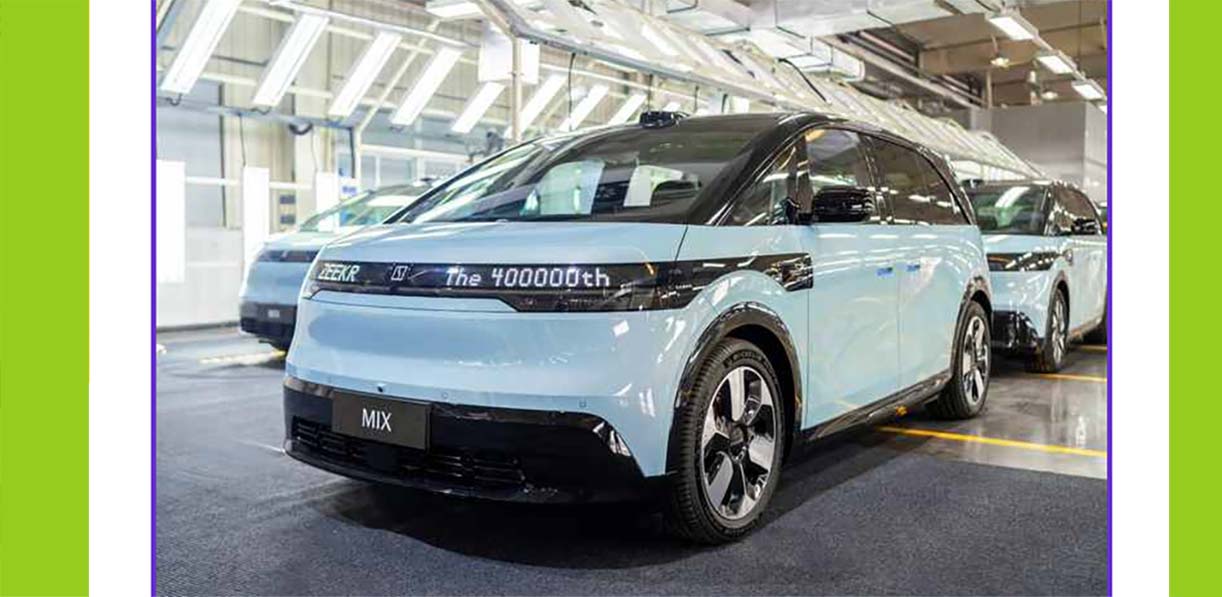 Zeekr heeft nu al 400.000 elektrische auto’s verkocht Zeekr400000