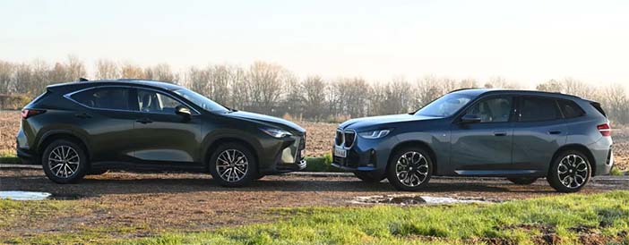 BMWx3LexusNX3