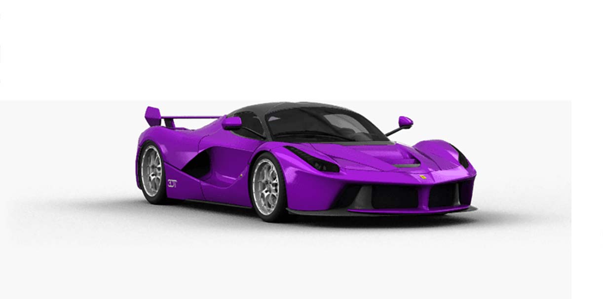 FerrariWitteAchtergrond