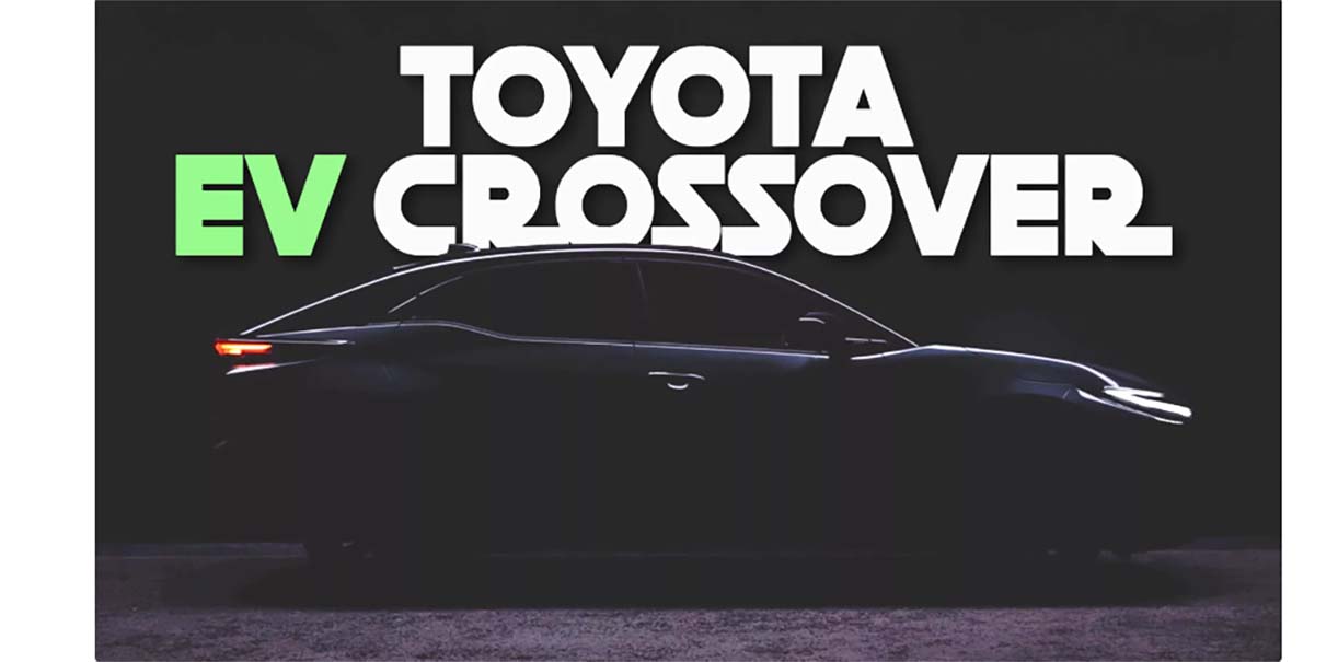Toyota plaagt met compacte elektrische cross-over ToyotaEVcrossoverTeaser