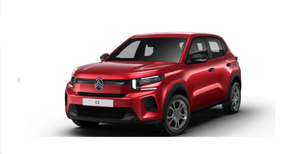 CitroënC3witteAchtergrond2