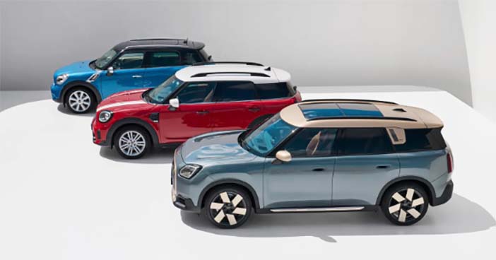 MiniCountrymanGeneraties