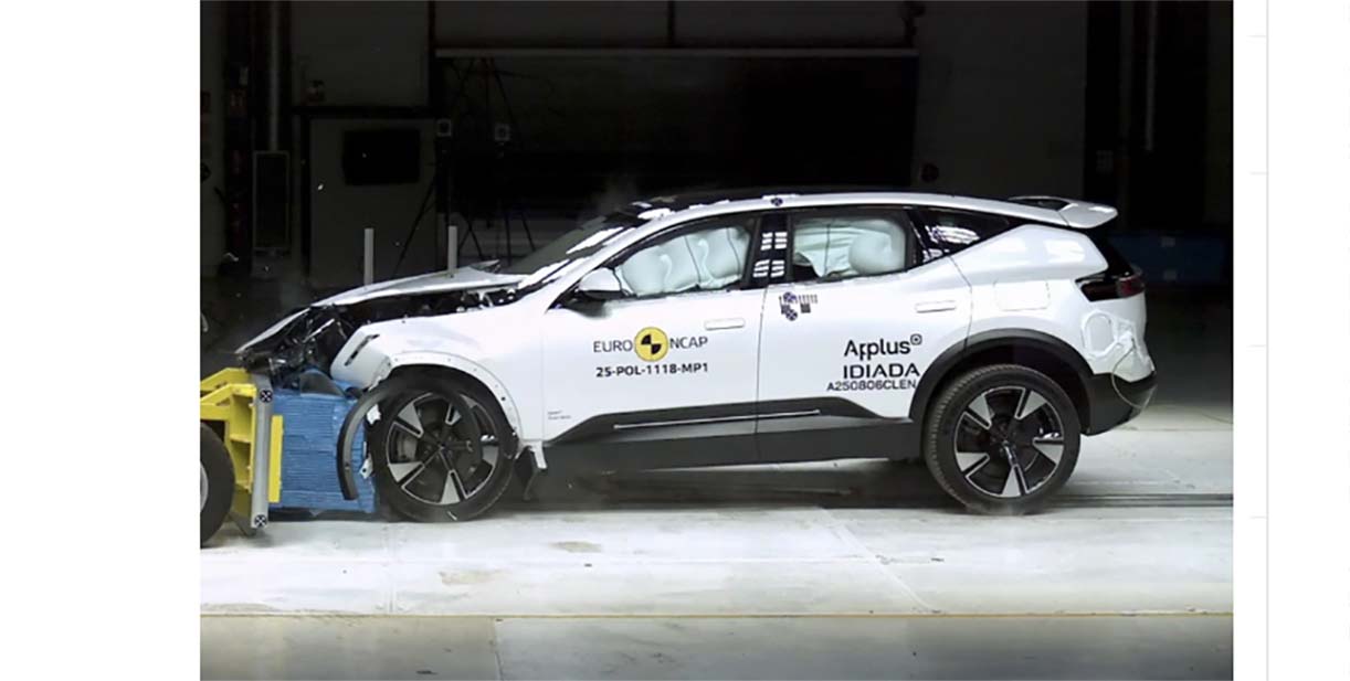 Dit zijn de veiligste SUV’s voor gezinnen met kinderen Polestar3crashG