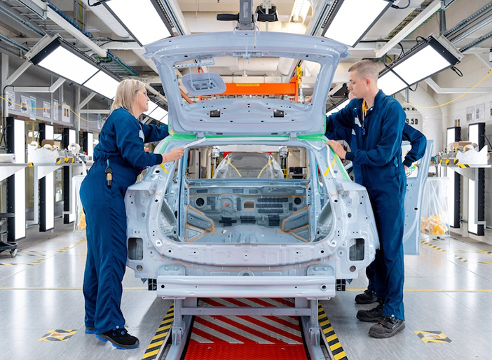 EX30 Start of Production at Volvo Car Gent