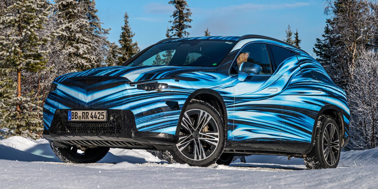In september onthuld Mercedes de nieuwe GLC Winter Testing in Sweden, Arjeplog 2025: The all new GLC with EQ Technology