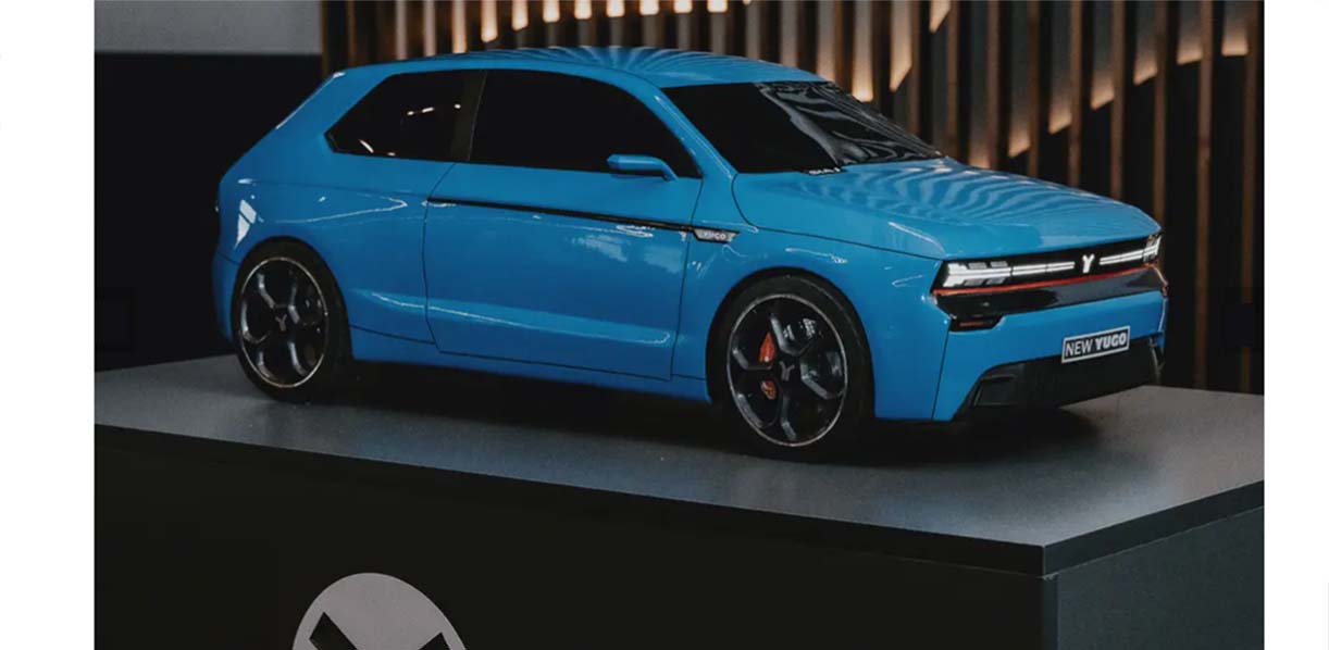 Nieuwe Yugo krijgt vorm YugoSchaalmodel