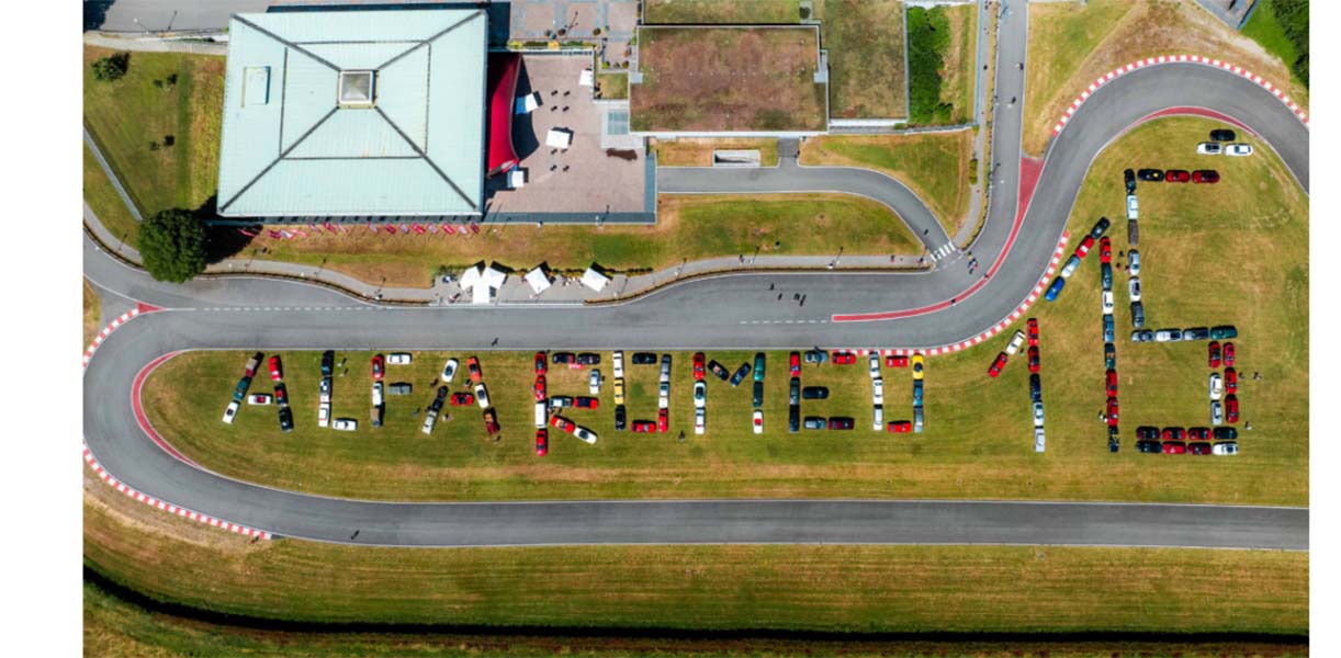 115 jaar Alfa Romeo gevierd op Zandvoort en in Arese AlfaRomeo115jaar