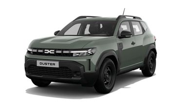 Kakigroen is de meest trendy autokleur van dit moment … DaciaDusterWitteAchtergrondKaki