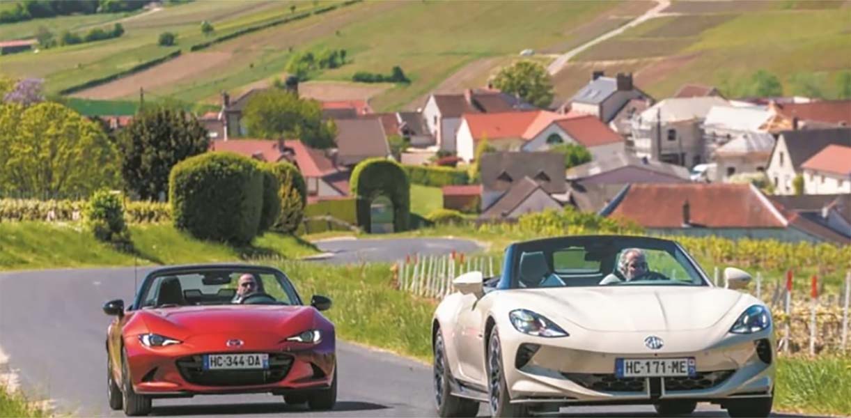 Toont MG aan Mazda de toekomst van de roadster? MazdaMX5MGcyberster