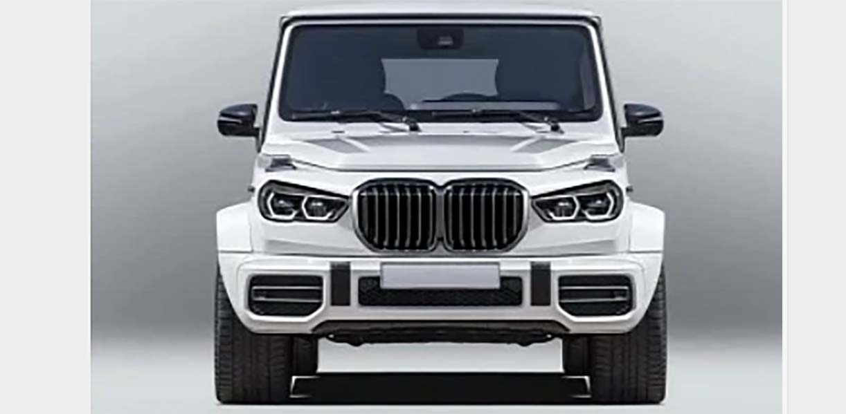 BMW komt (eindelijk) met een antwoord op de G-klasse. BMWgKlassePhotoshop