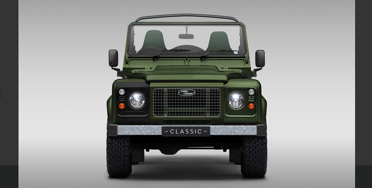 Land Rover komt met nieuwe Works Bespoke uitvoering DefenderClassicLimitedEdition
