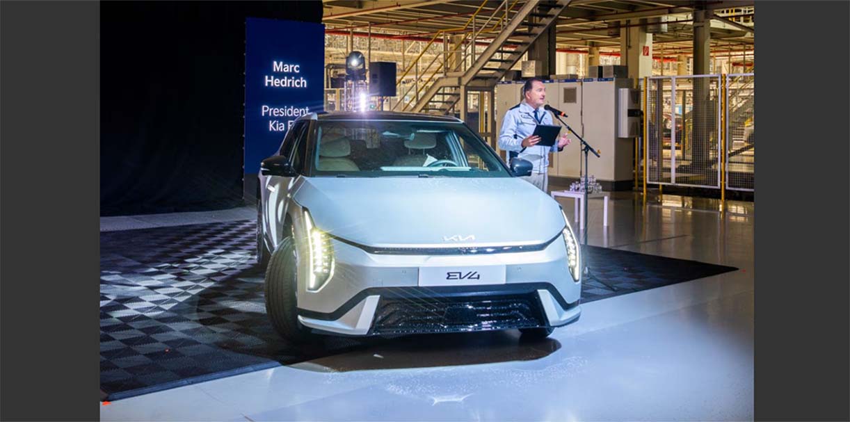 Kia start in Europa met productie EV4 KIaEV4productiestart