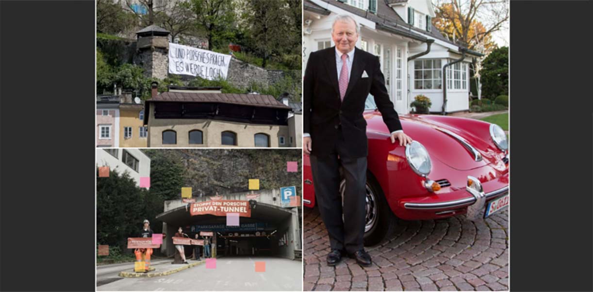 Wolfgang Porsche mag privétunnel graven PorscheWolfgangTunnel