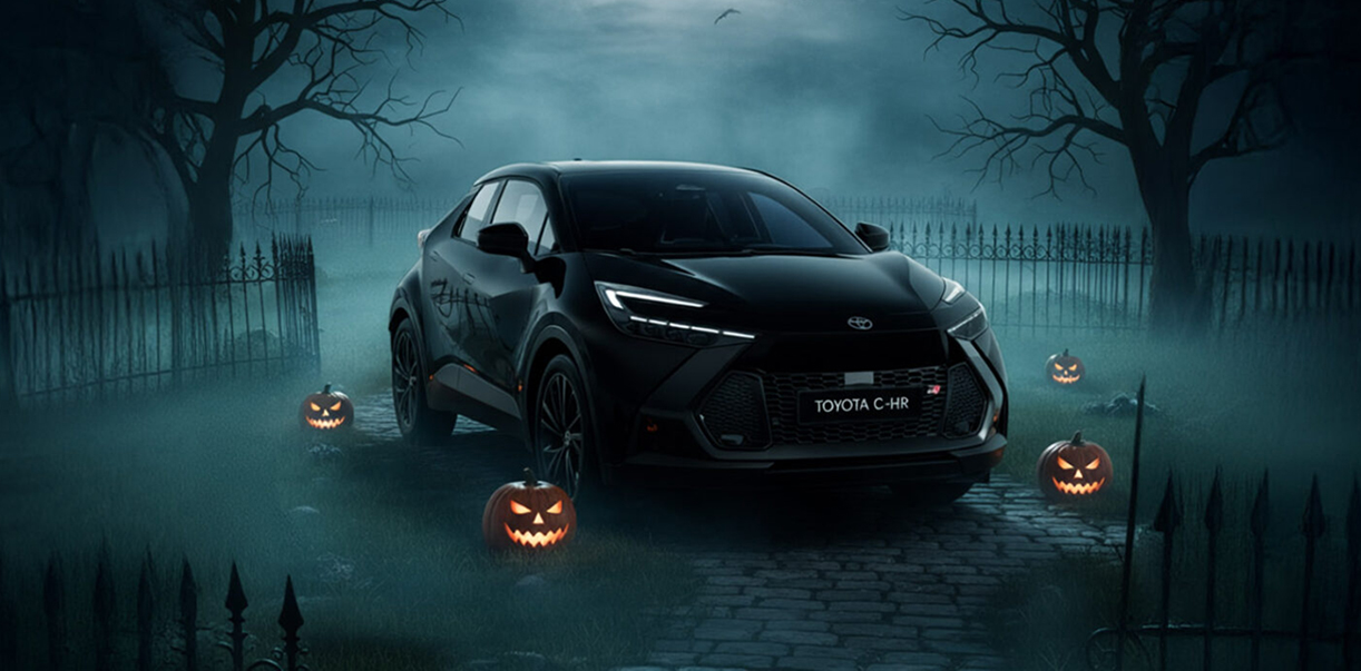Happy Halloween: Toyota C-HR nu ook als Black Edition