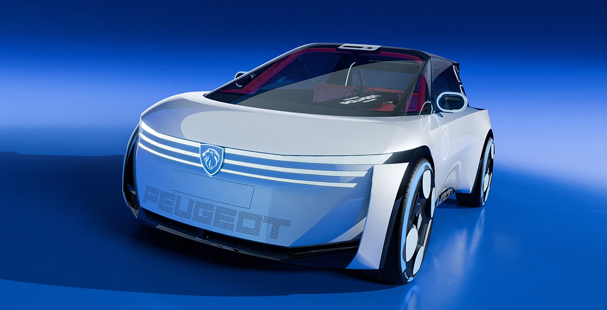 Peugeot Polygon: toekomstige 208, maar dan in overdreven vorm