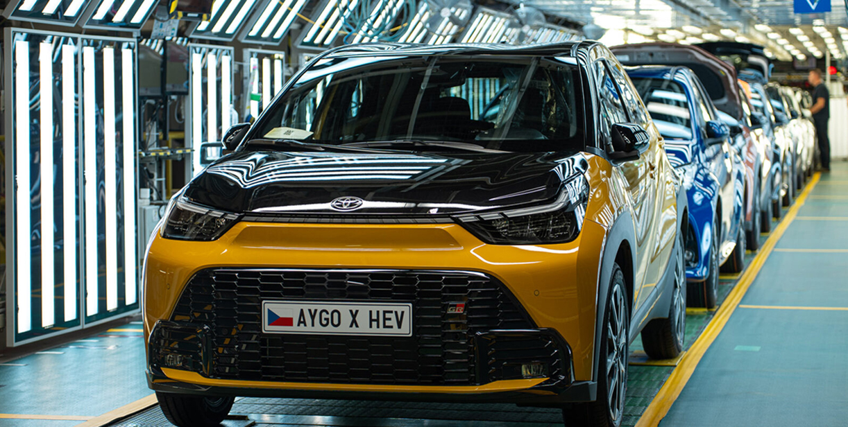 Productiestart Toyota Aygo X Hybrid