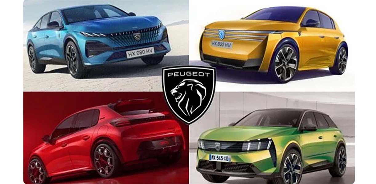 Dit zijn alle toekomstige Peugeot modellen tot 2029