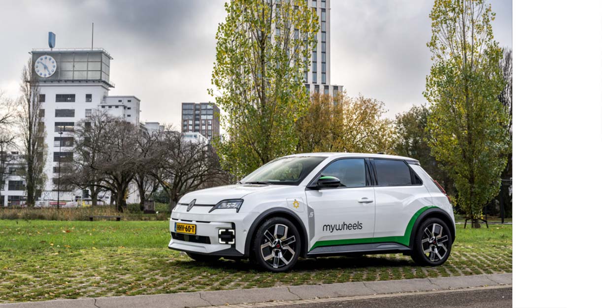 Renault, We Drive Solar en MyWheels starten V2G deelauto service in Eindhoven
