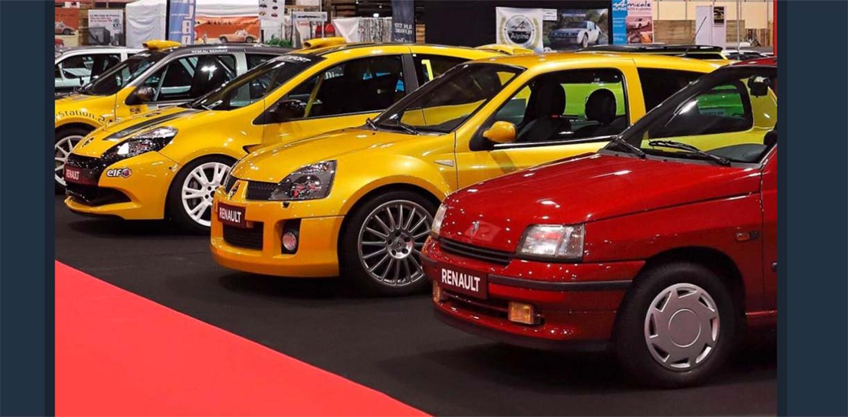 Rétromobile 2026: de Renault Clio in al zijn vormen