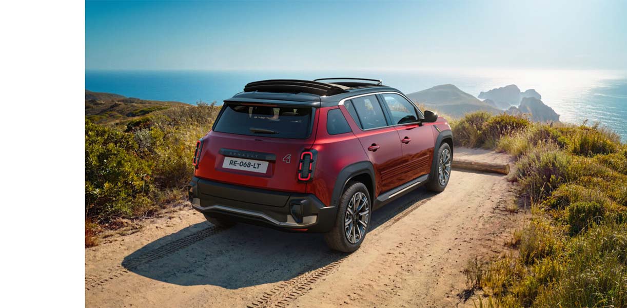 Renault 4 E-Tech Plein Sud: open rijden vanaf 37.090 euro