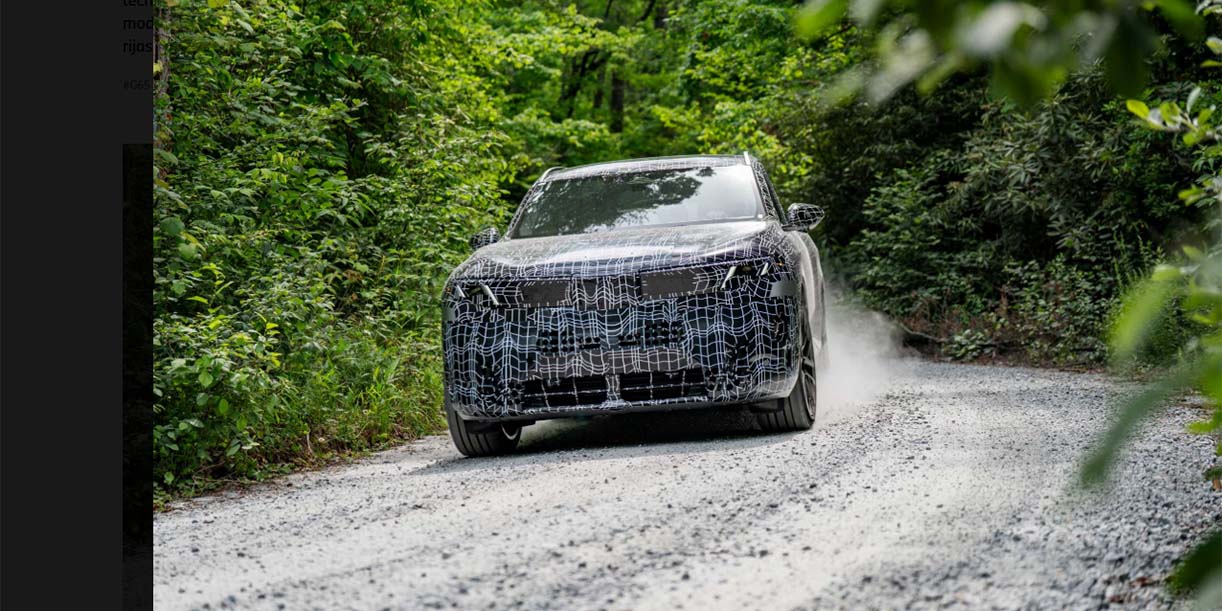Nieuwe BMW X5 in laatste testfase