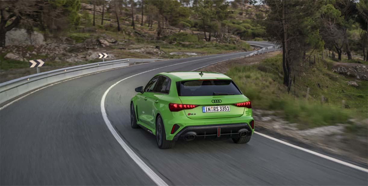 Rijker uitgerust, dezelfde prijs: de vernieuwde Audi RS3